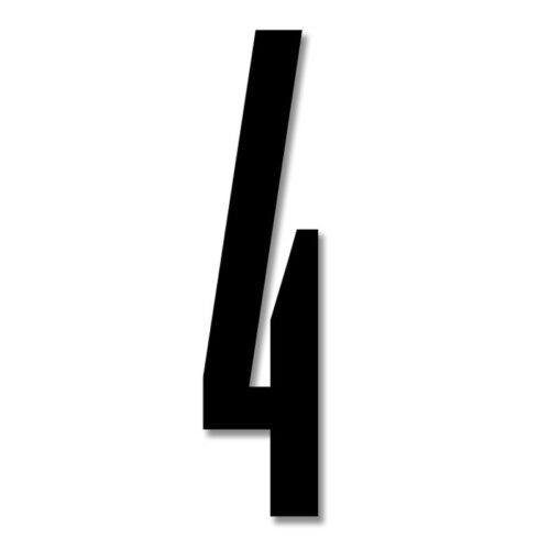 Design Letters Tal Til Udendørs Brug Sort (0)