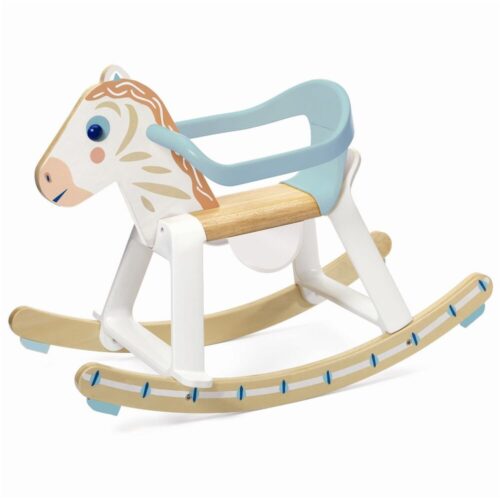 Djeco Baby white-BabyCavali,gyngehest