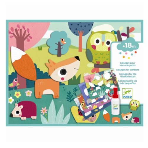 Djeco Kreativ collage, dyr