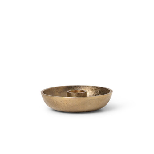 Ferm Living Bowl Lysestage Messing Single