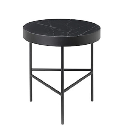 Ferm Living Marmor bord Sort Mellem