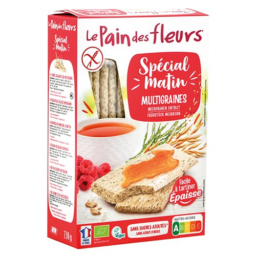 Flerkornsknækbrød Special Matin Ø