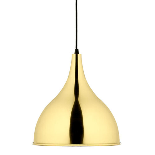 Fritz Hansen Silhuet Pendel P2 Poleret messing