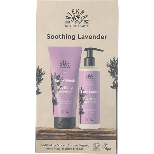 Gaveæske Soothing Lavender Body Lotion & Body Wash Værdi kr. 124,95