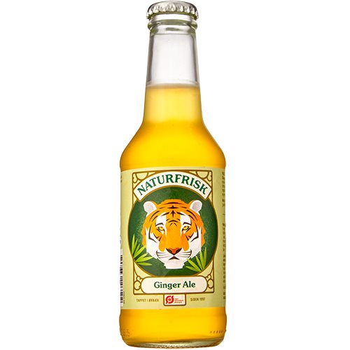 Gingerale sødet m. frugt Ø sodavand