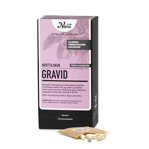 Gravid kosttilskud Nani