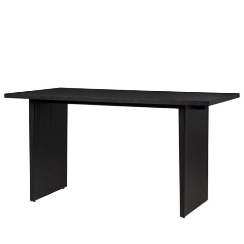 Gubi Private Desk 120x60 cm Brown/Black Stained Veneer