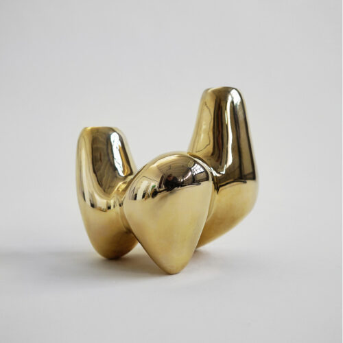 Hein Studio Unity Lysestage Guld