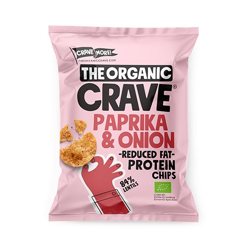 High Protein Lentil Chips Ø Paprika & Onion