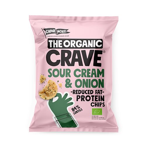High Protein Lentil Chips Ø Sourcream & Onion