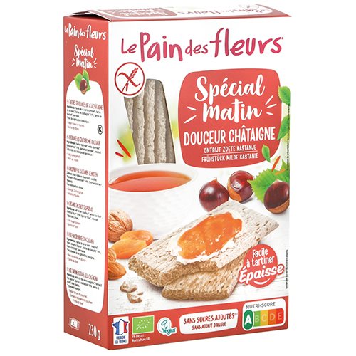 Kastanje knækbrød Special Matin Ø
