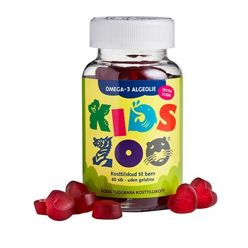 Kids Zoo Alge Omega-3 Extra Stærk