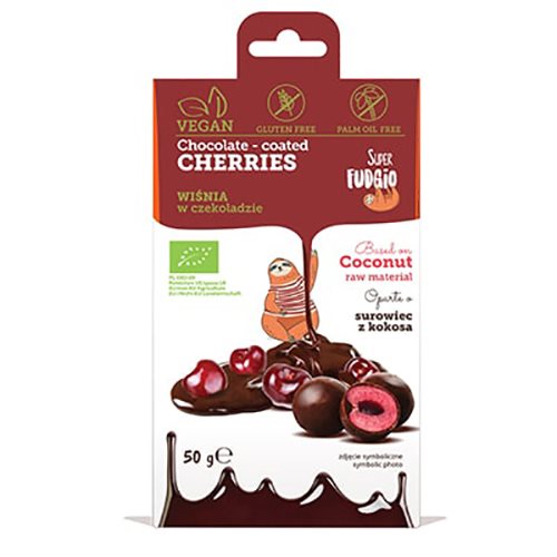 Kirsebær med chokoladeovertræk Ø