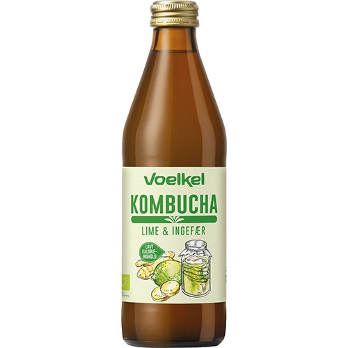 Kombucha Lime-Ingefær Ø