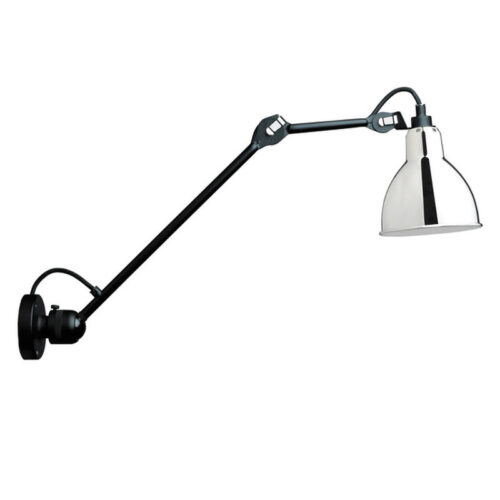 Lampe Gras Væglampe Sort/Krom No. 304 L40