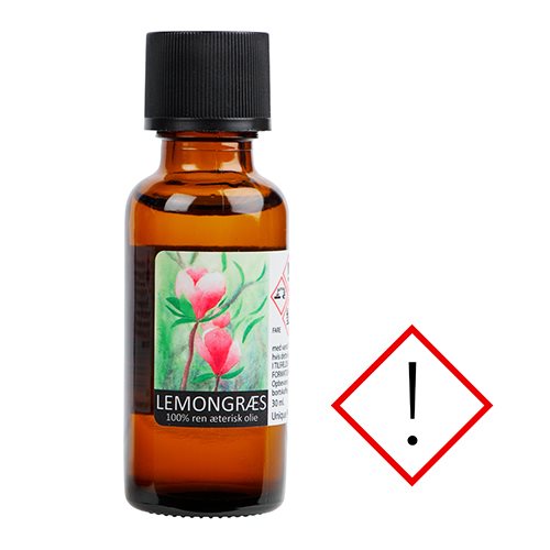 Lemongræsolie  100% ren æterisk olie