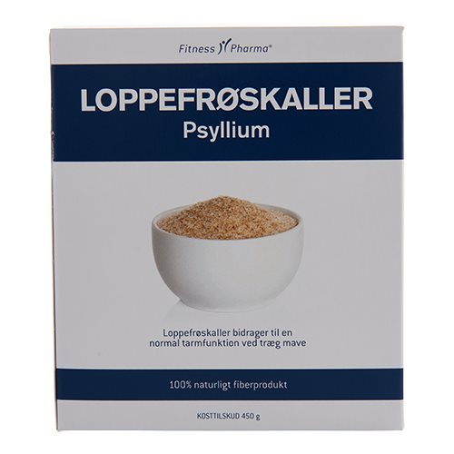 Loppefrøskaller Psyllium Fitness Pharma