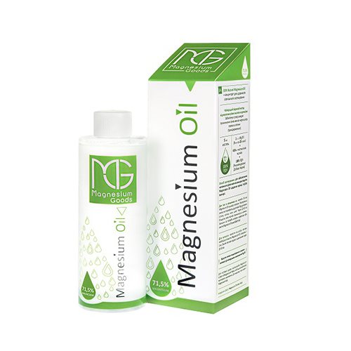 Magnesium krops og hårolie