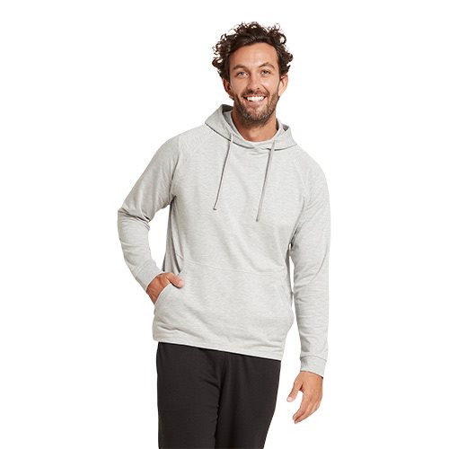 Men's Weekend Pullover Hoodie Grey Marl str. S
