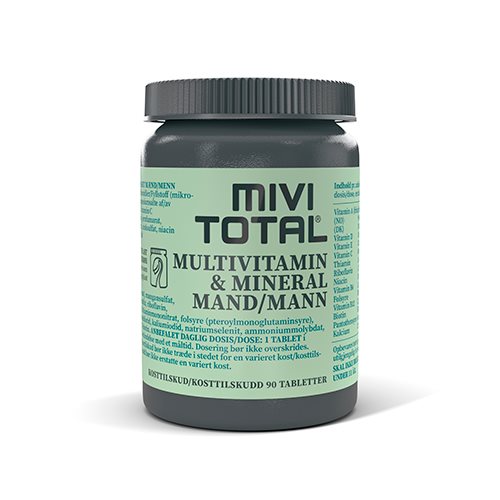 Mivi Total Mand multivitamin & mineraler