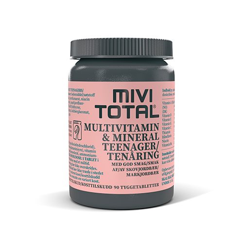 Mivi Total Teenager multivitamin & mineraler