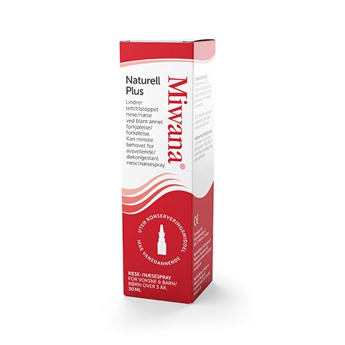 Miwana Næsespray Mentol Plus