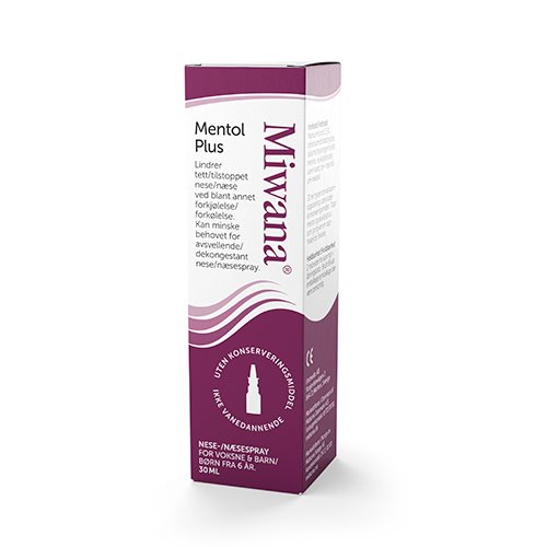 Miwana Næsespray Mentol