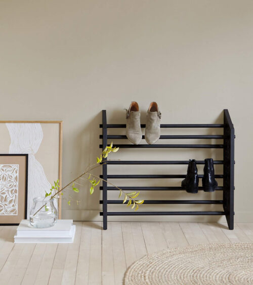 Roon & Rahn Moodstand skostativ 78 cm sortlakeret