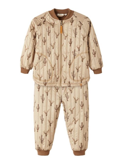 Lil' Atelier Minton quilt set - travertine - 104