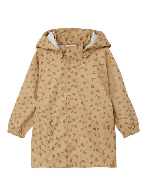 Lil' Atelier Ladry regnjakke - croissant - 104