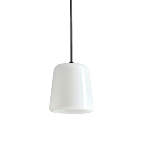 New Works Material Pendel White Opal Glass