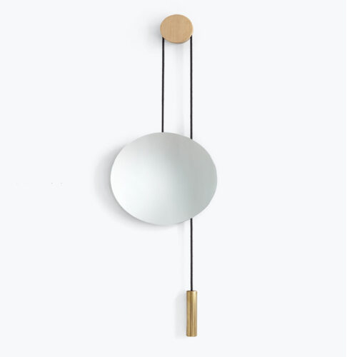 New Works Rise & Shine Wall Mirror - Natural Oak
