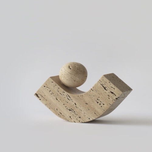 New Mags Bogstøtte Equi Travertine