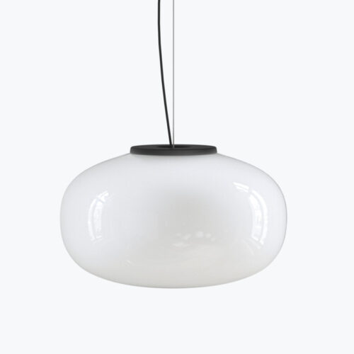New Works Karl-Johan Pendant Lamp Large Opal Glass