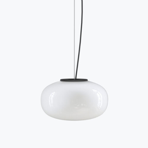 New Works Karl-Johan Pendant Lamp Small Opal Glass