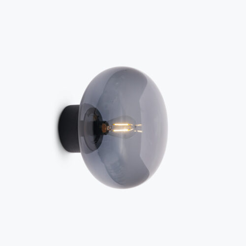 New Works Karl-Johan Wall Lamp Smoked Glass