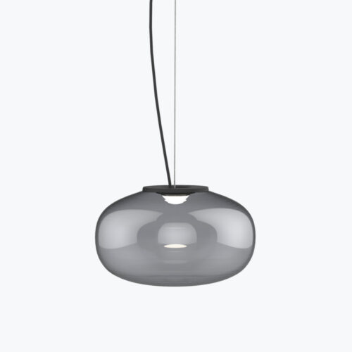 New Works Karl-Johan Pendant Lamp Small Smoked Glass