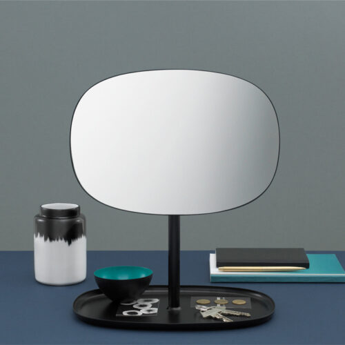 Normann Copenhagen Flip Bordspejl (Sort)