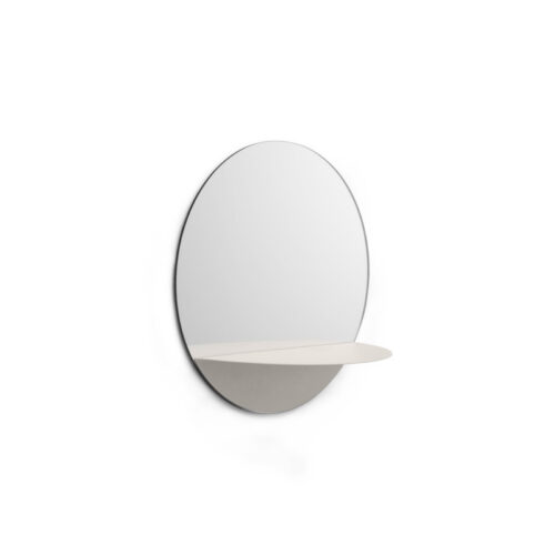 Normann Copenhagen Spejl Horizon Rund Hvid