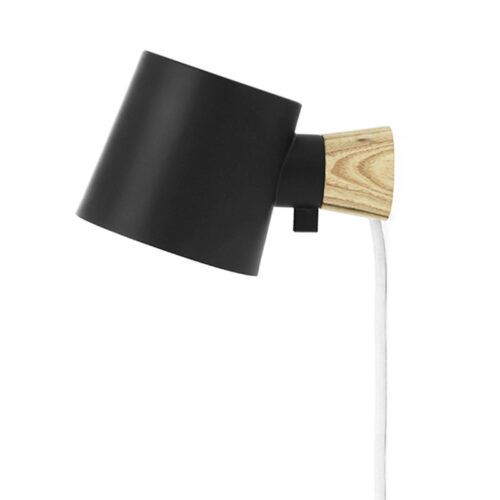 Normann Copenhagen Rise Væglampe Sort