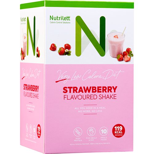 Nutrilett VLCD Strawberry shake 10 pk