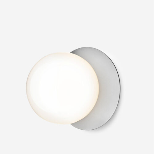 Nuura Liila 1 Væg- og loftlampe, Silver Opal