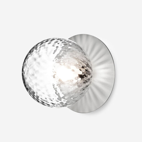 Nuura Liila 1 Væg- og loftlampe, Silver Optik