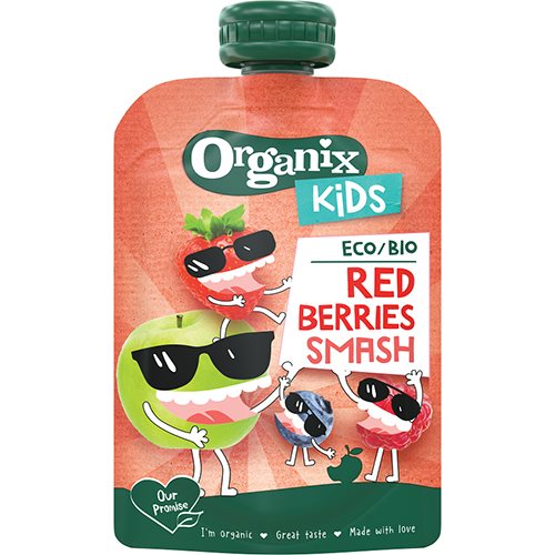 Organix Kids Red Berries smash Ø