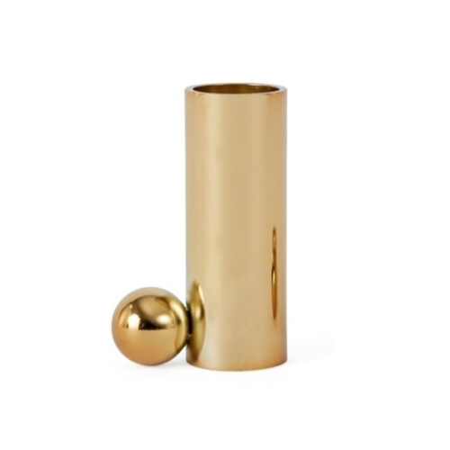OYOY Palloa Candleholder High Messing