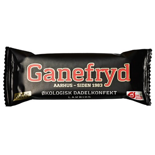 Rawbar Daddelkonfekt Lakrids Ø Ganefryd