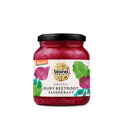 Sauerkraut m. rødbede Ø Demeter