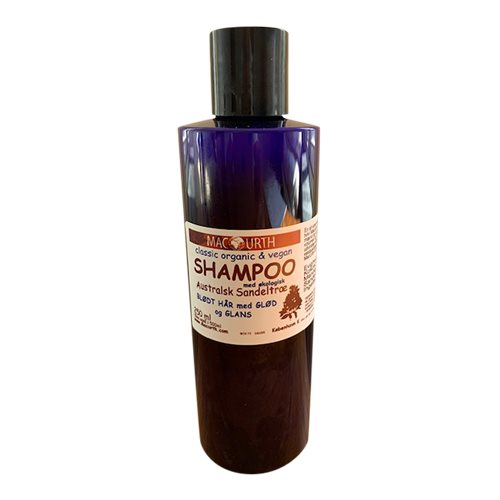 Shampoo Sandeltræ til Blødhed og Glans MacUrth