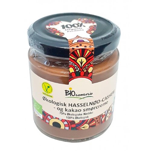 Smørcreme Hasselnød, cashew & kakao