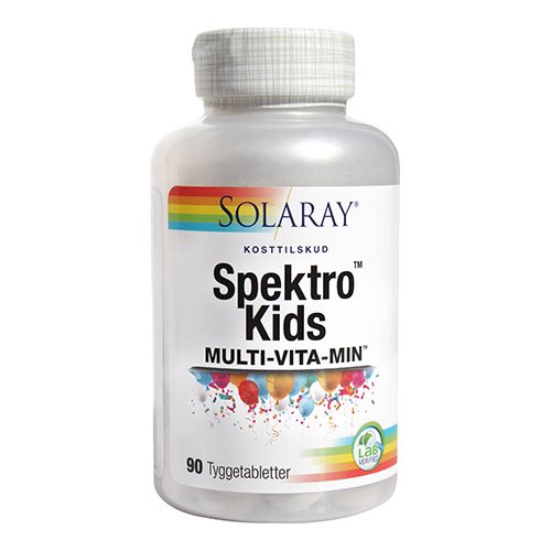 Spektro Kids tyggetablet m. bærsmag m. naturlig sødestof